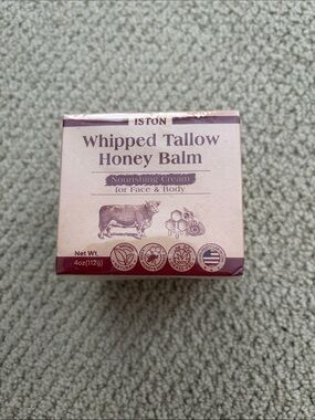 Whipped Tallow Honey Balm - Pink Nourishing Moisturizer